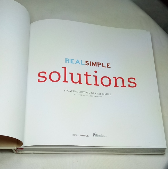 Real Simple Solutions: Tricks Wisdom & Easy Ideas To Simplify Every Day Book - Picture 3 of 8